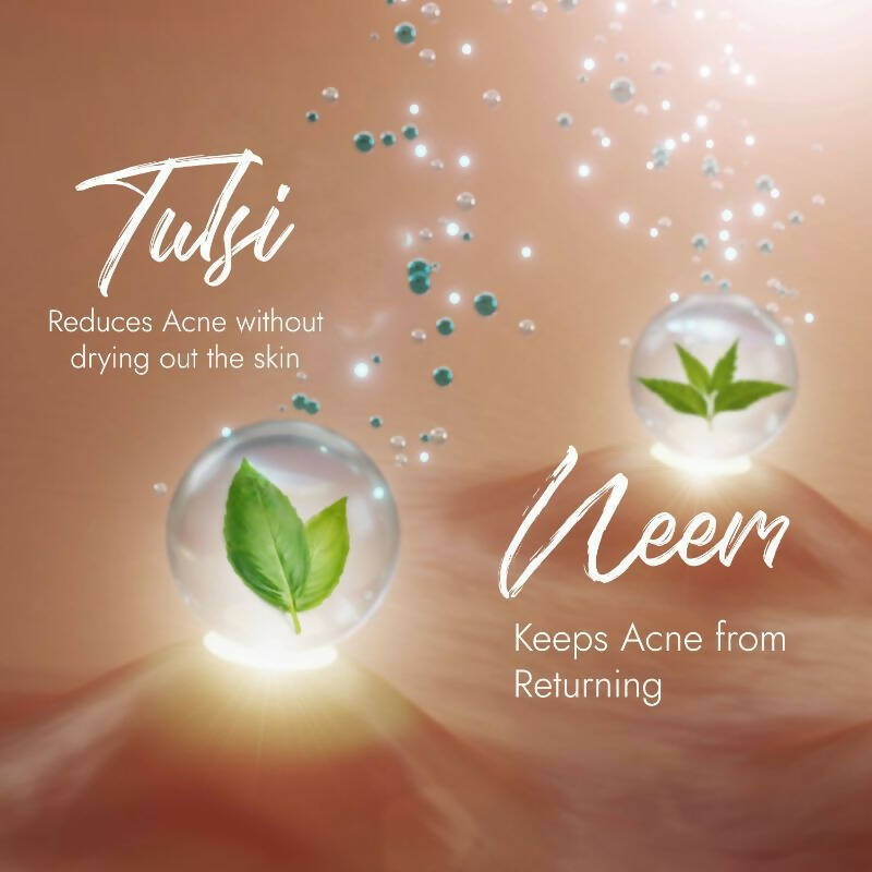 Kapiva Ayurveda Skin Rituals Acne Control Tulsi Face Wash - Distacart