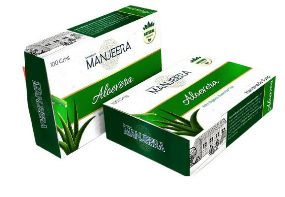 Manjeera Aloe Vera Hand Made Soap - Distacart