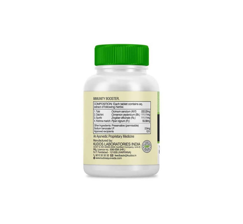 Kudos Ayurveda Nature's Defence Ayush Kwath Tablets