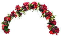 Thumbnail for Red Rose Flower Gajra - Distacart