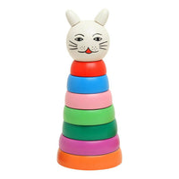 Thumbnail for Matoyi Wooden Rainbow Cat Stacker - Distacart