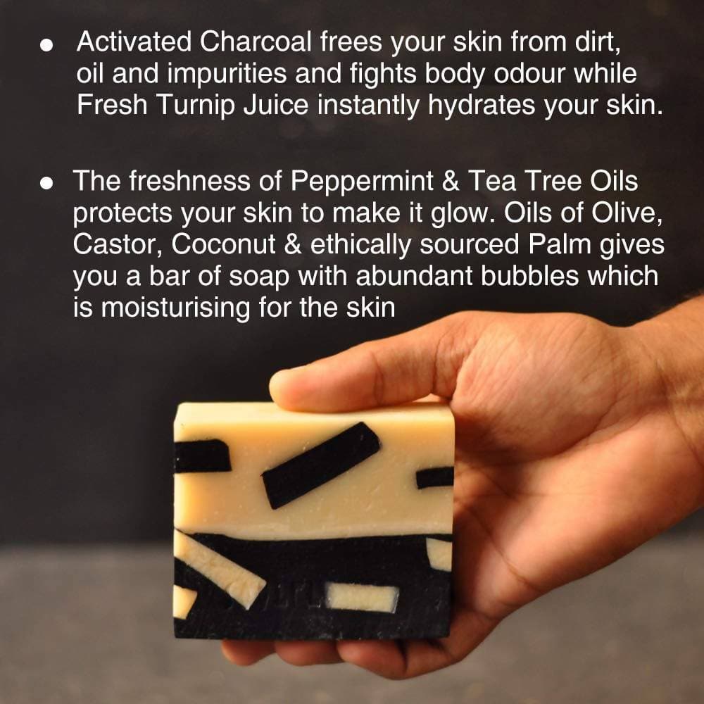 Soulflower Handmade Soap with Deodorizing Charcoal - Distacart