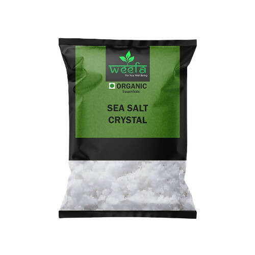 Weefa Organic white Sea Salt Crystal - Distacart