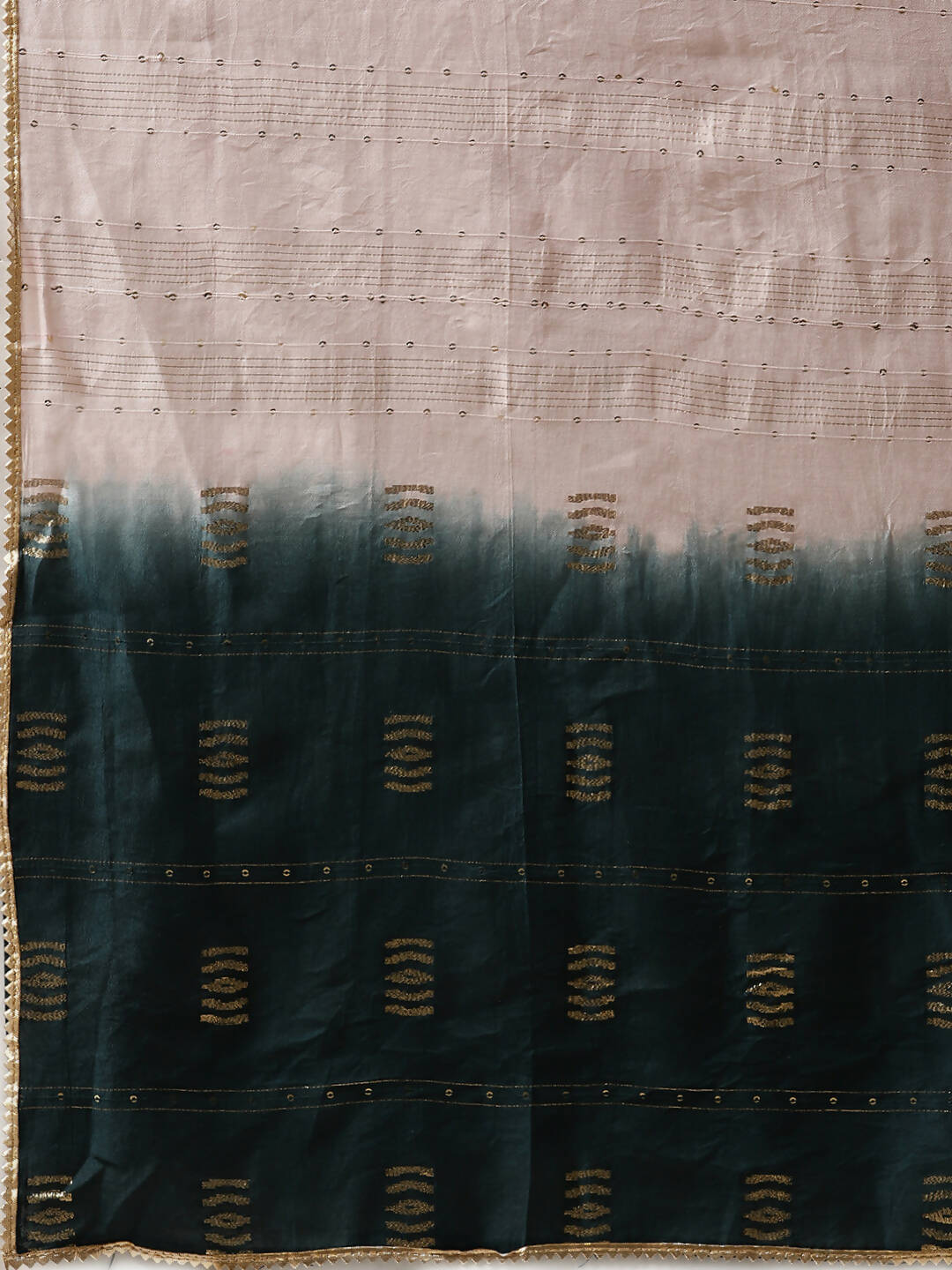 Dusty Pink Georgette Sequence Work And Glistening Embellishments Lehenga Choli with Dupatta - Jivika - Distacart