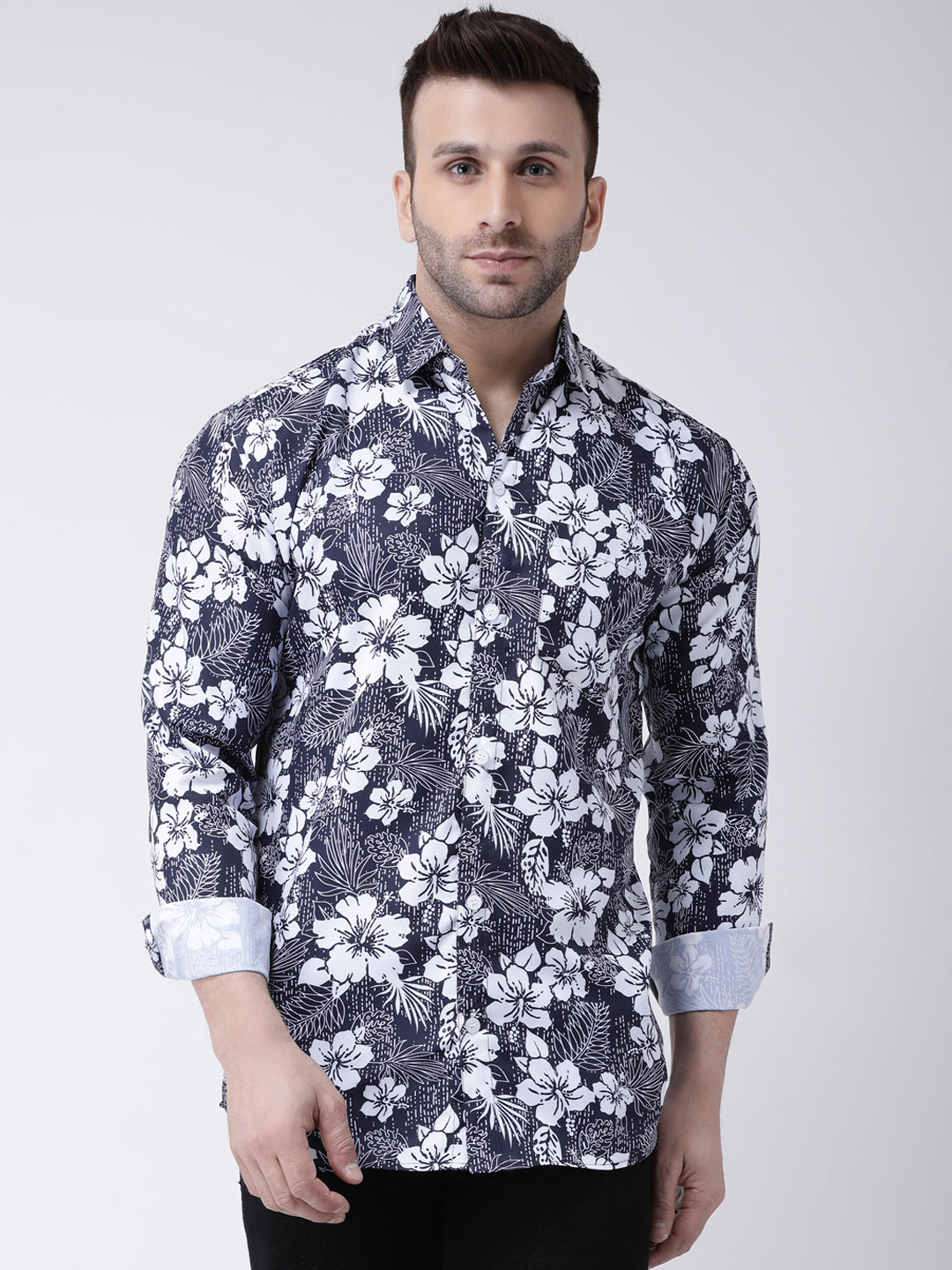 RIAG Multi color Men's Full Sleeves Printed Shirt - Distacart