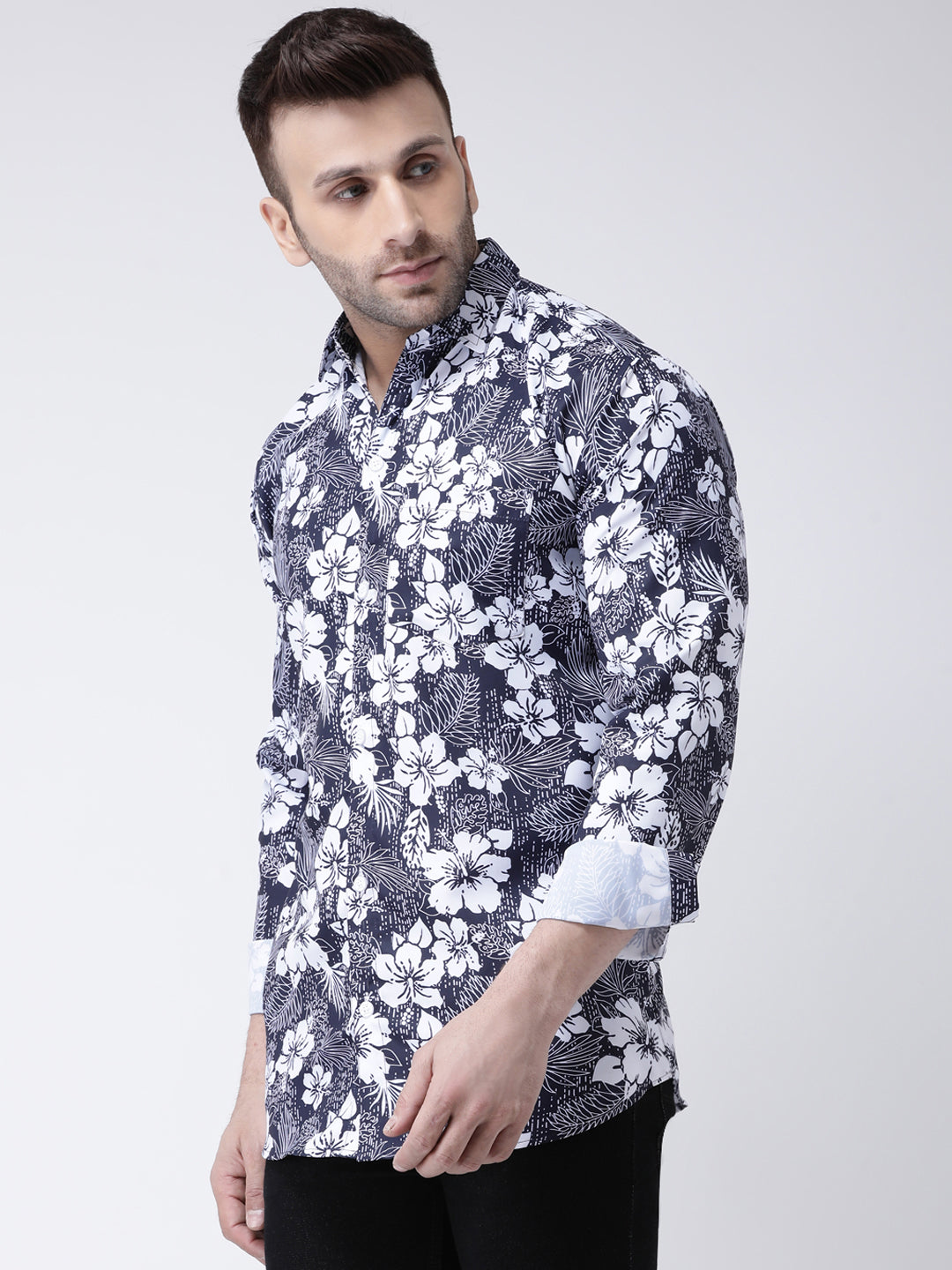 RIAG Multi color Men's Full Sleeves Printed Shirt - Distacart