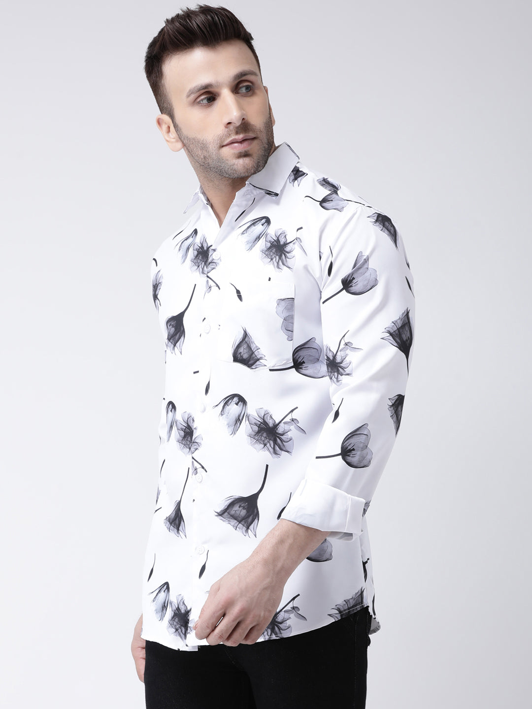 RIAG Multi color Men's Full Sleeves Printed Shirt - Distacart