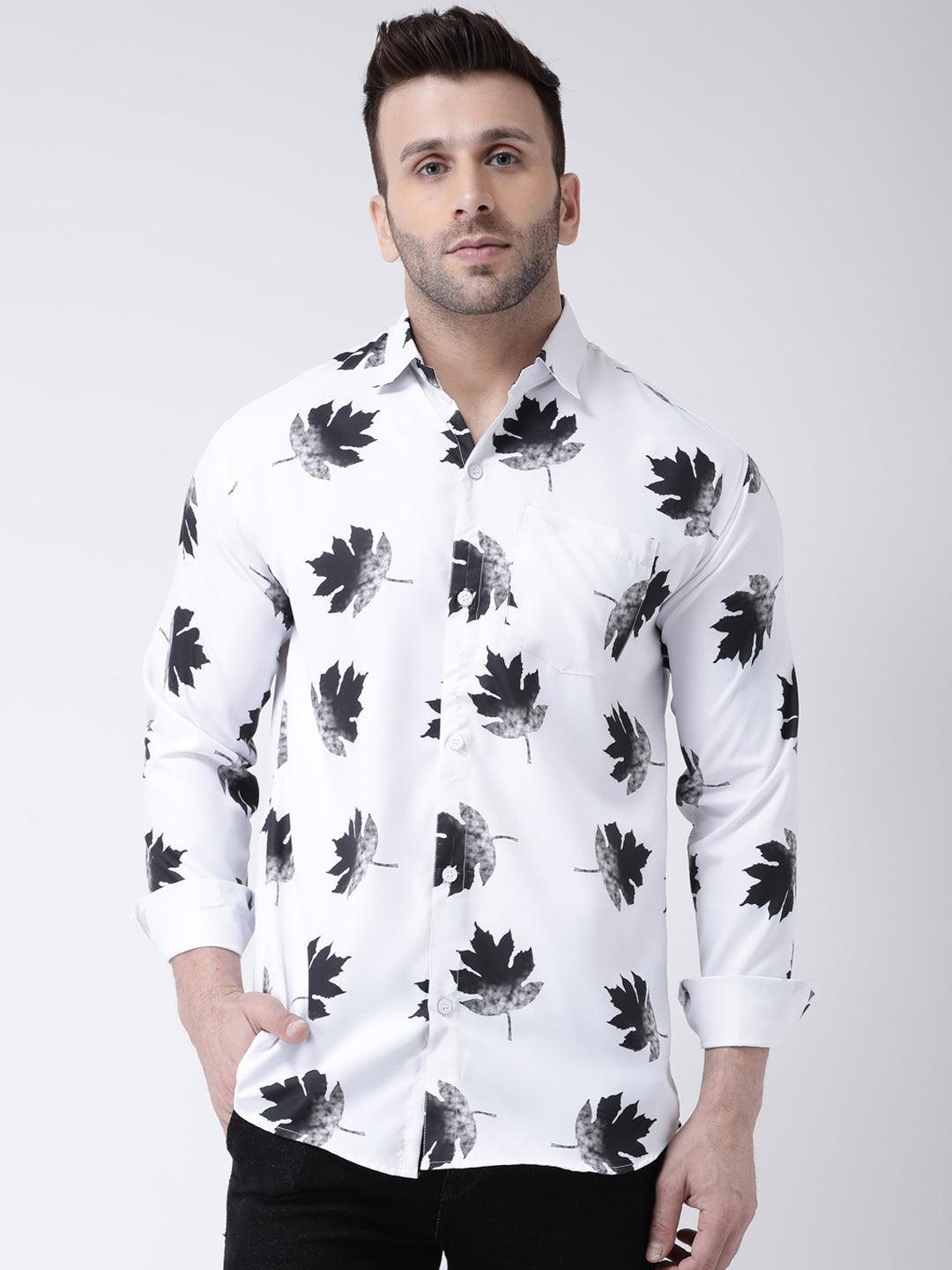 RIAG Multi color Men's Full Sleeves Printed Shirt - Distacart