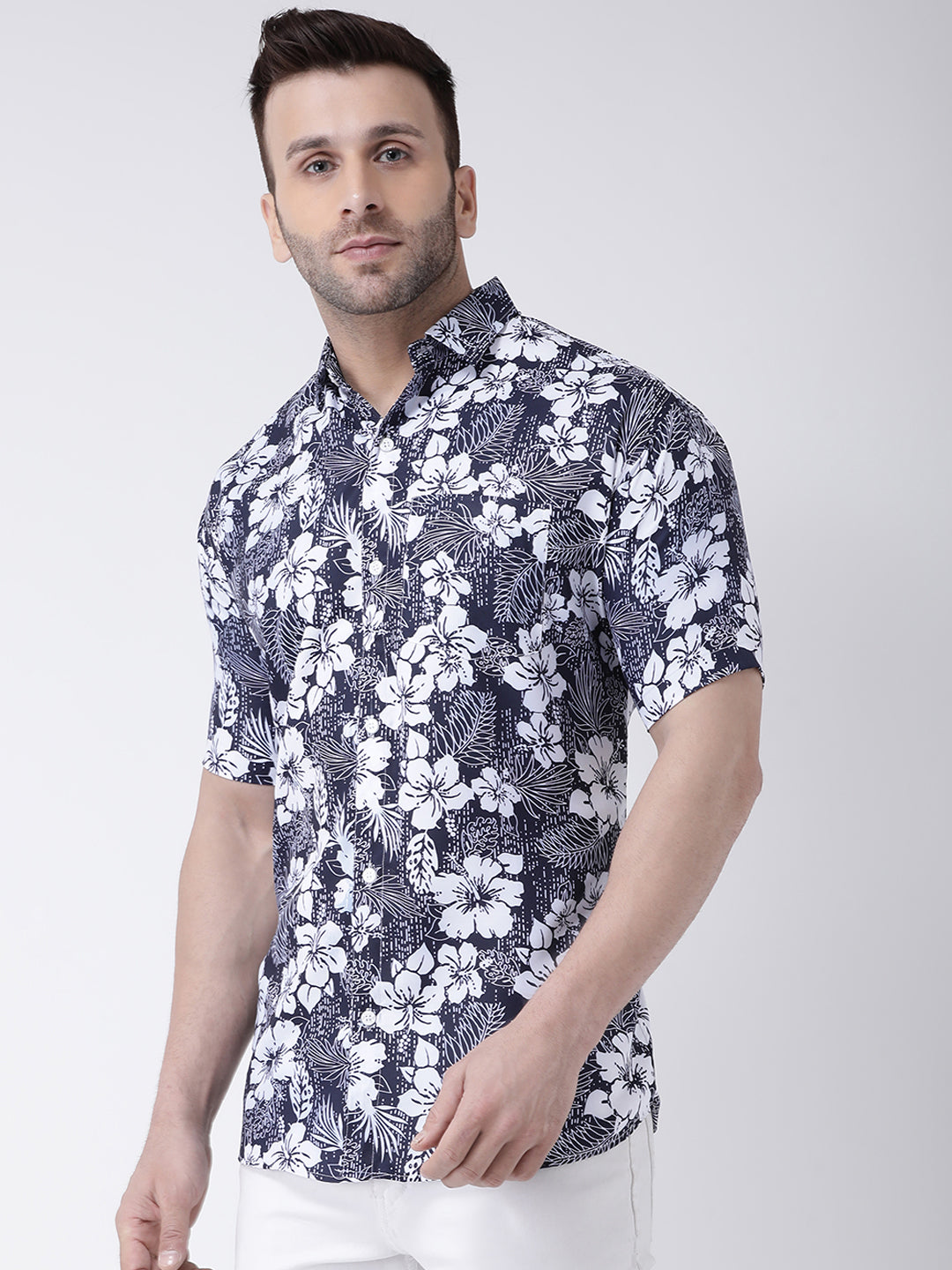 RIAG Multi color Men's Half Sleeves Printed Shirt - Distacart