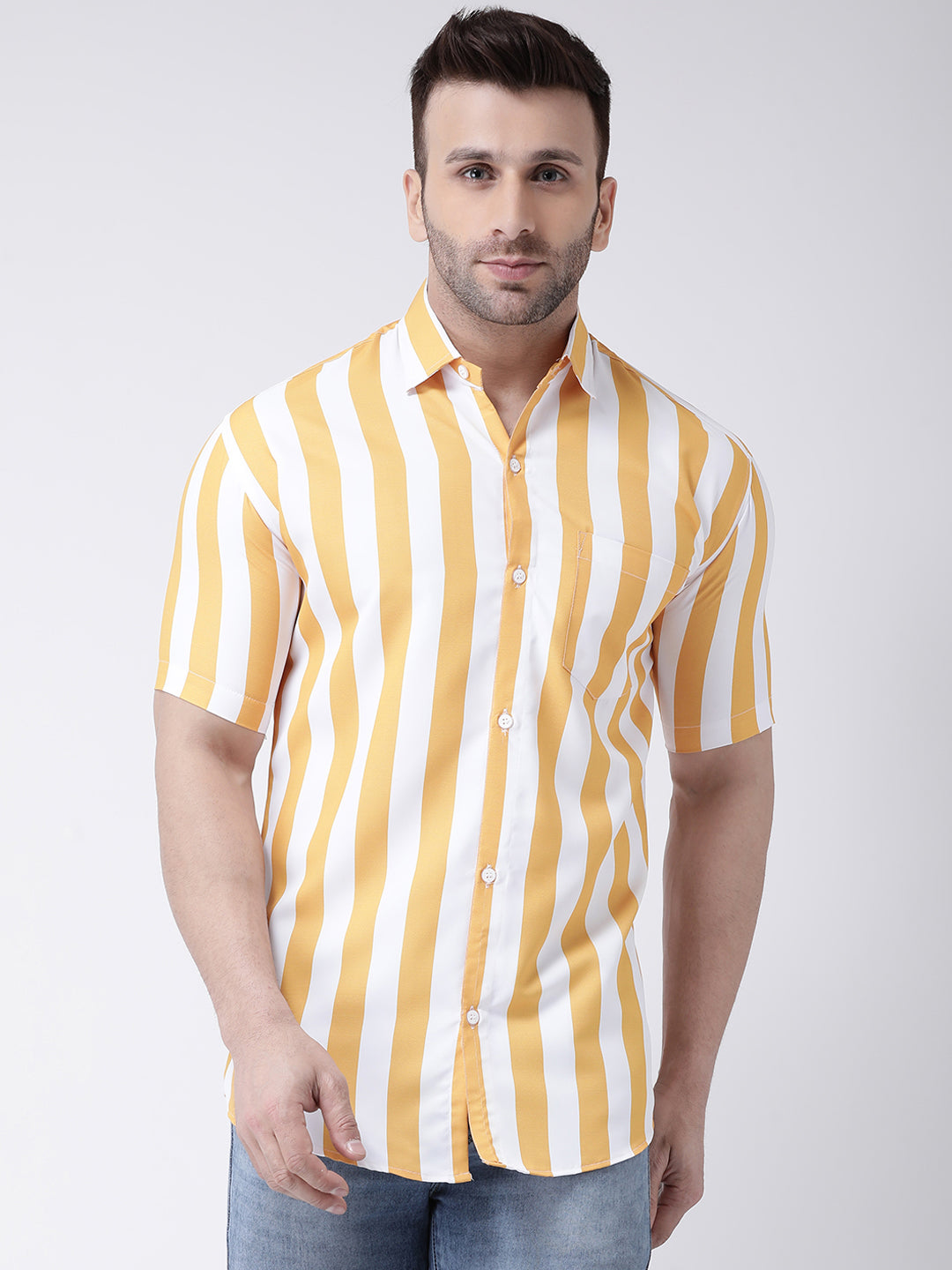 RIAG Multi color Men's Half Sleeves Printed Shirt - Distacart