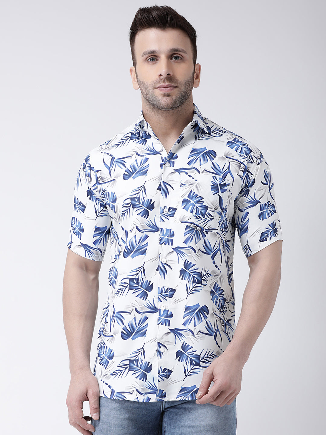 RIAG Multi color Men's Half Sleeves Printed Shirt - Distacart