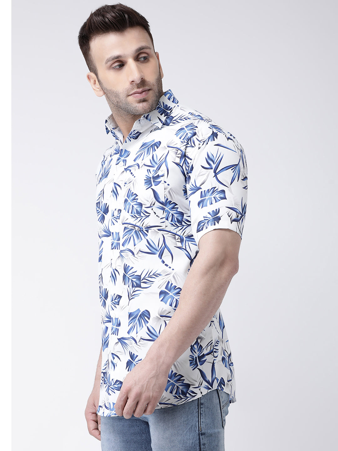 RIAG Multi color Men's Half Sleeves Printed Shirt - Distacart