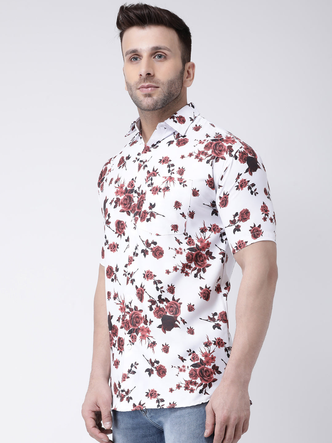 RIAG Multi color Men's Half Sleeves Printed Shirt - Distacart
