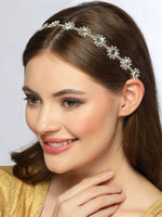 Thumbnail for NVR Women's Gold-Plated Traditional Trending Matha Patti - Distacart