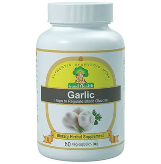 Sushrut Ayurved Good Health Garlic Veg Capsules - Distacart