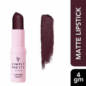 Avon Simply Pretty Colorbliss Lipstick - Pretty Plum - Distacart