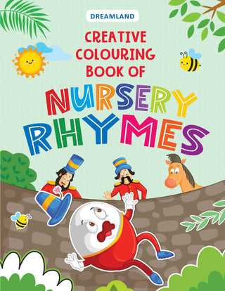 Dreamland Creative Colouring Book - Nursery Rhymes - Distacart