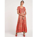 Thumbnail for Cheera Women's Fancy Full Ghera Party Wear Anarkali Kurta (CH079K)