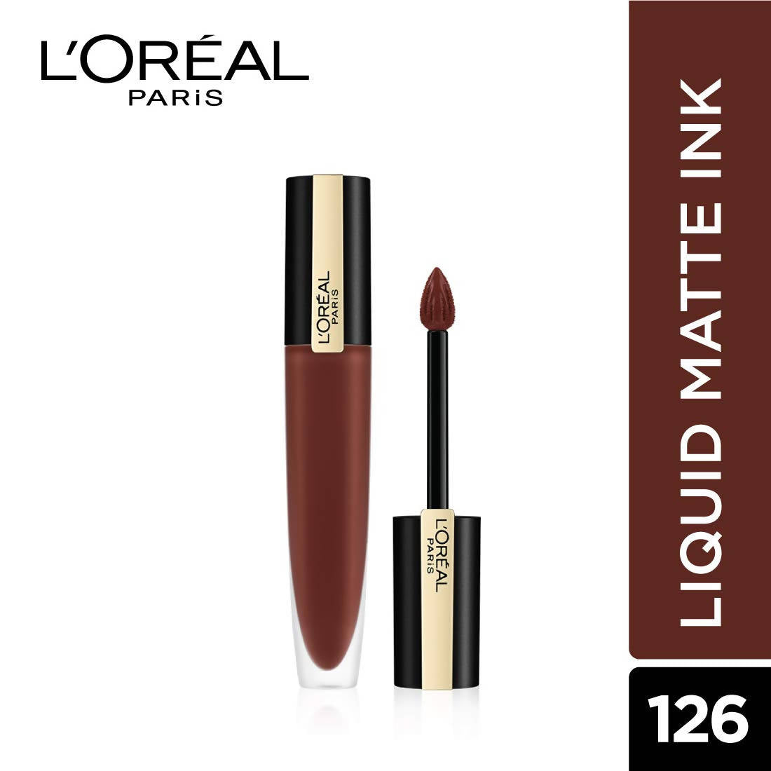 L'Oreal Paris Rouge Signature Matte Liquid Lipstick - 126 I Play - Distacart