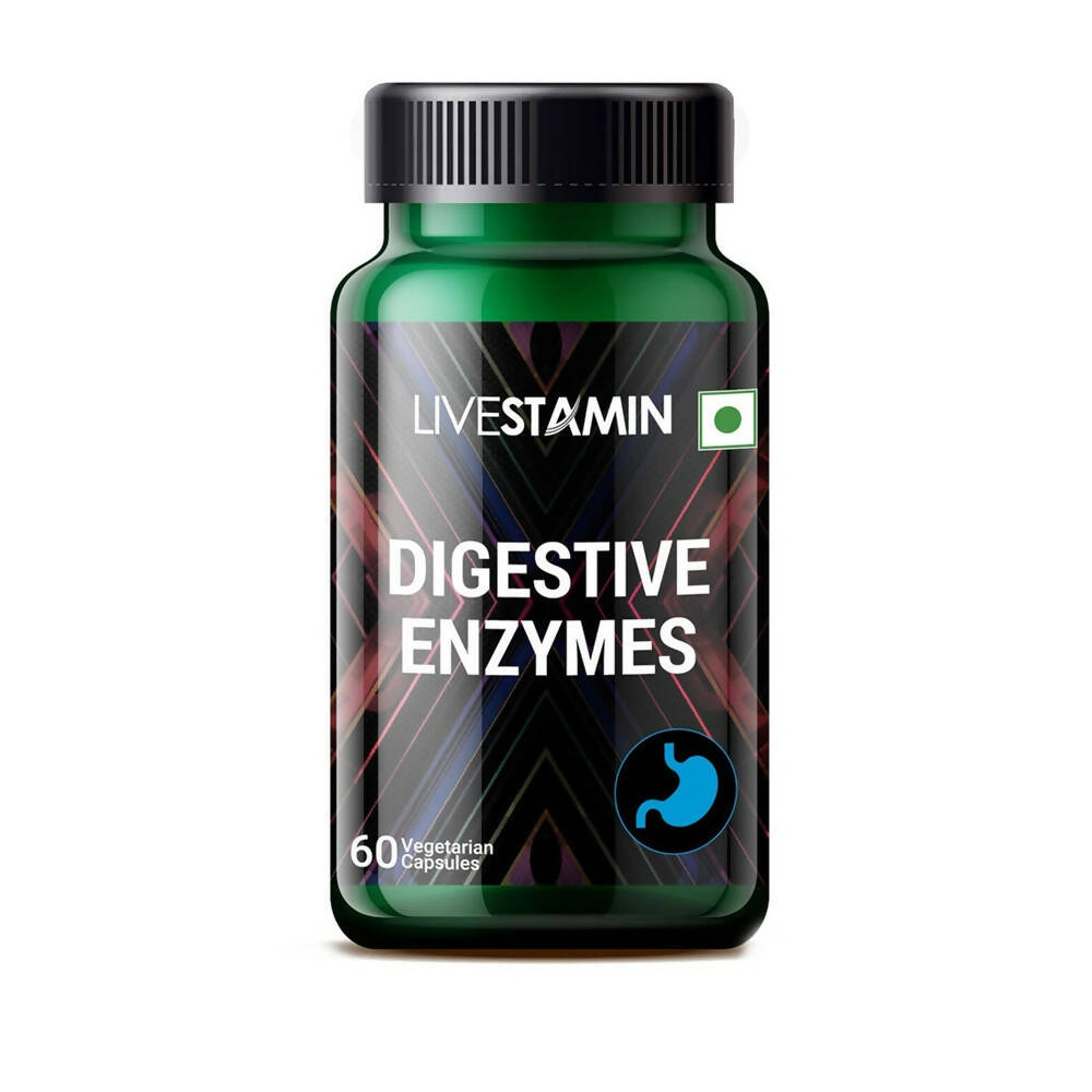 Livestamin Digestive Enzymes Capsules - Distacart