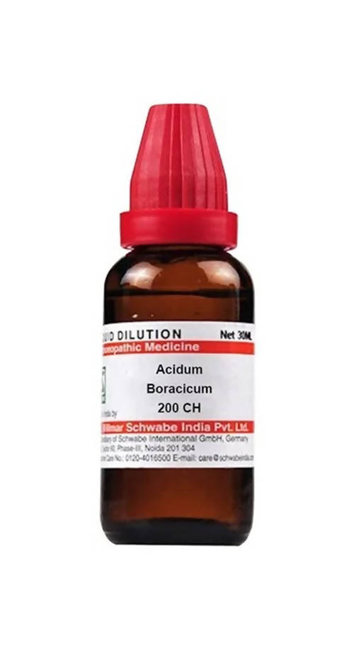 Dr. Willmar Schwabe India Acidum Boracicum Dilution