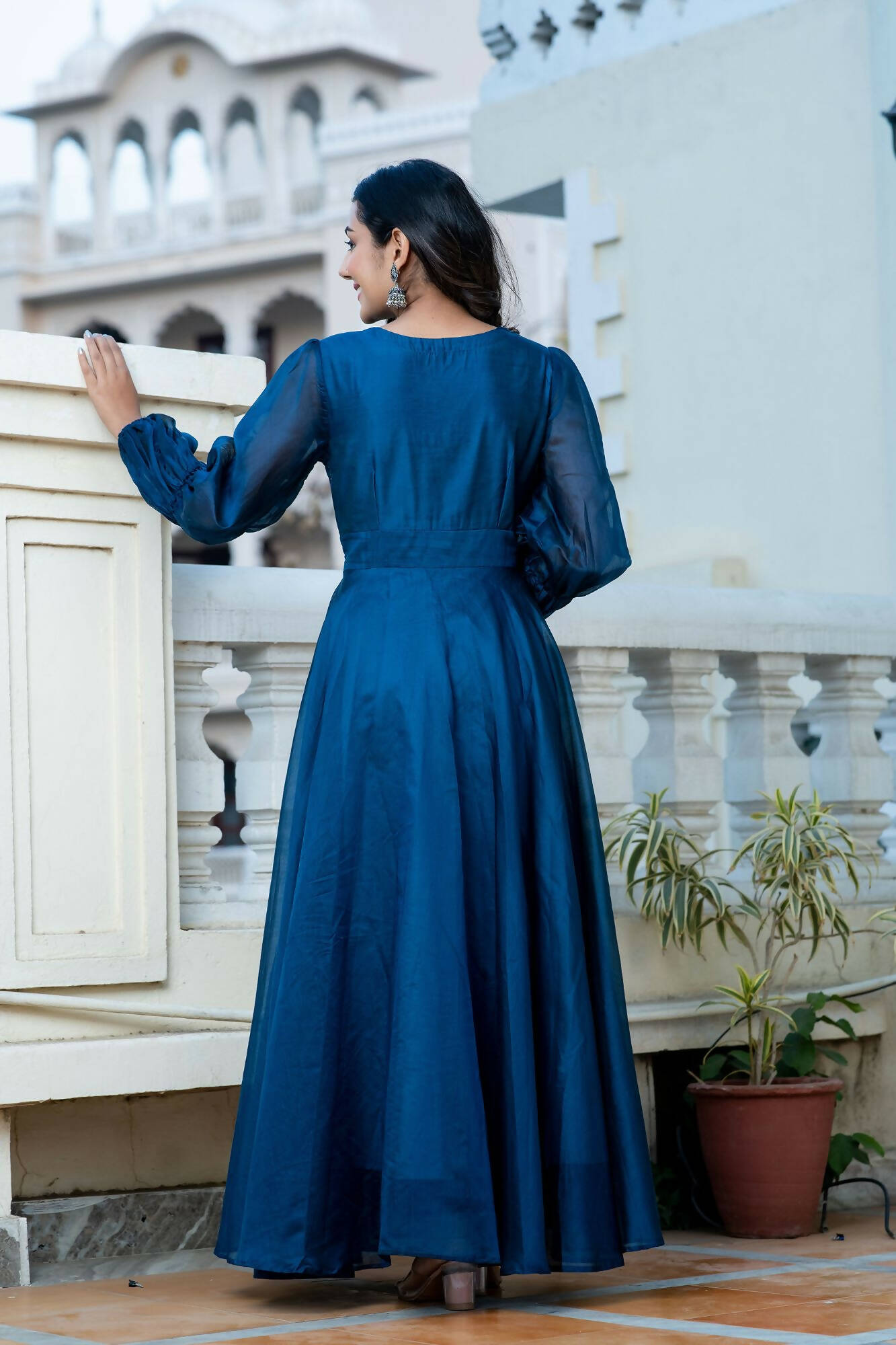 Women Latest Traditional Indian Cotton Floral Dresses Online – Nakh Clothing