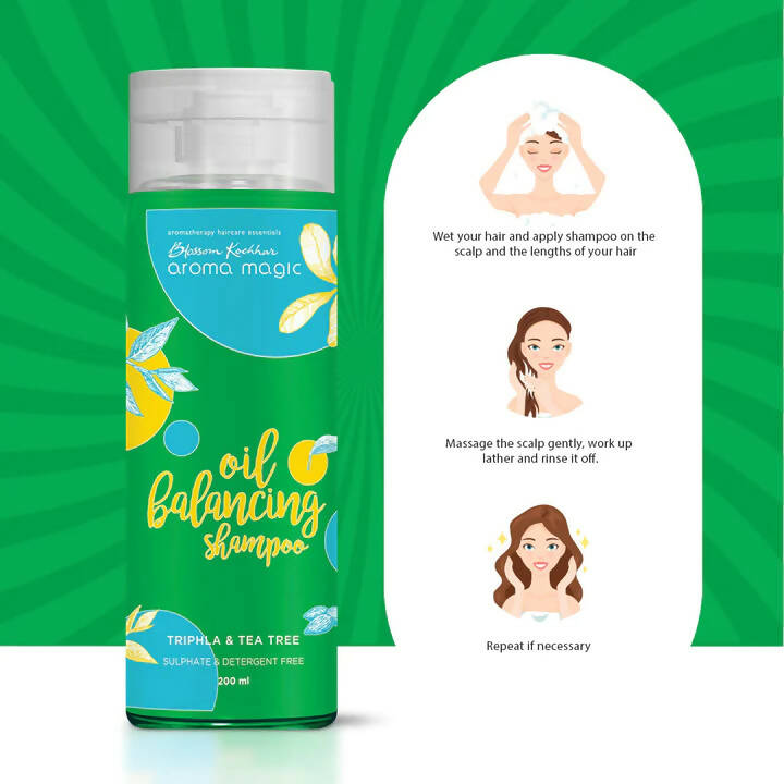 Blossom Kochhar Aroma Magic Oil Balancing Shampoo - Distacart