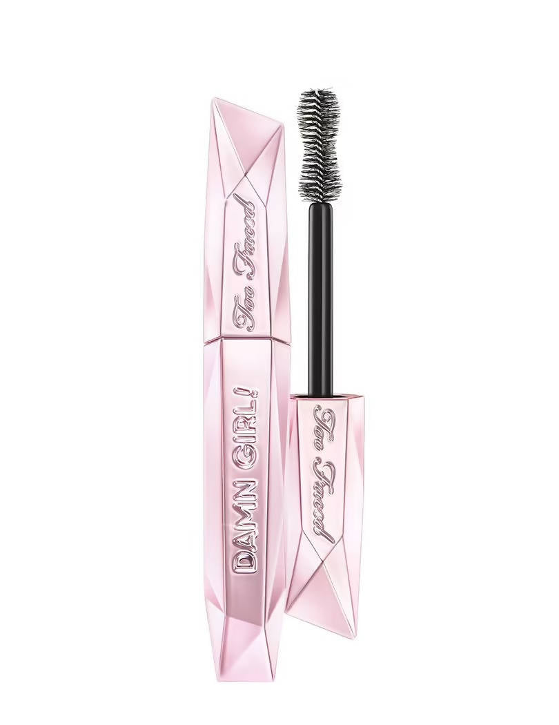 Too Faced Travel Size Damn Girl! Mascara - Black - Distacart