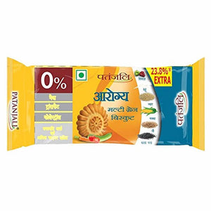 Patanjali Aarogya Biscuits 100 gms (Pack Of 10) - Distacart