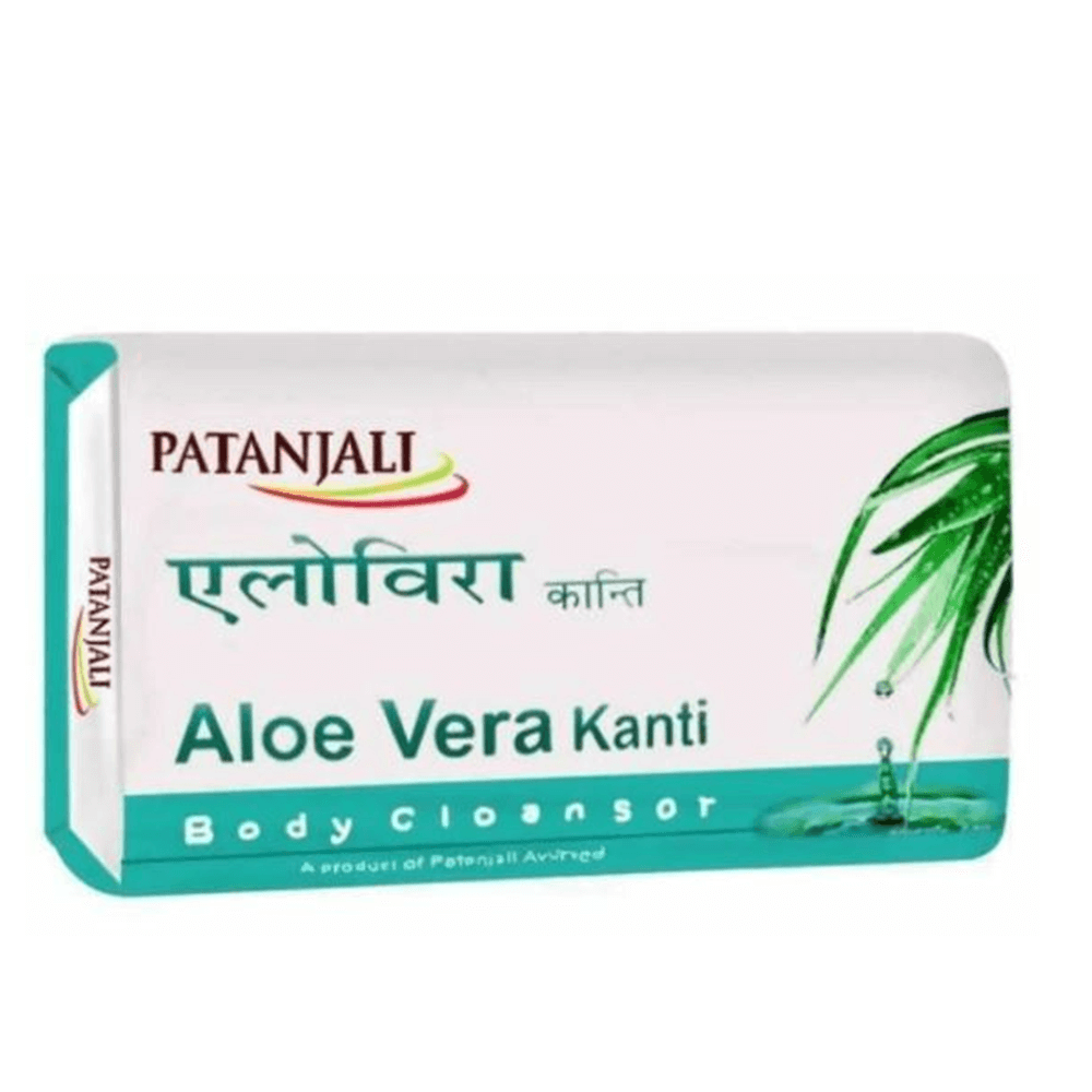 Patanjali Aloe Vera Kanti Body Cleanser 75Gm, 150Gm