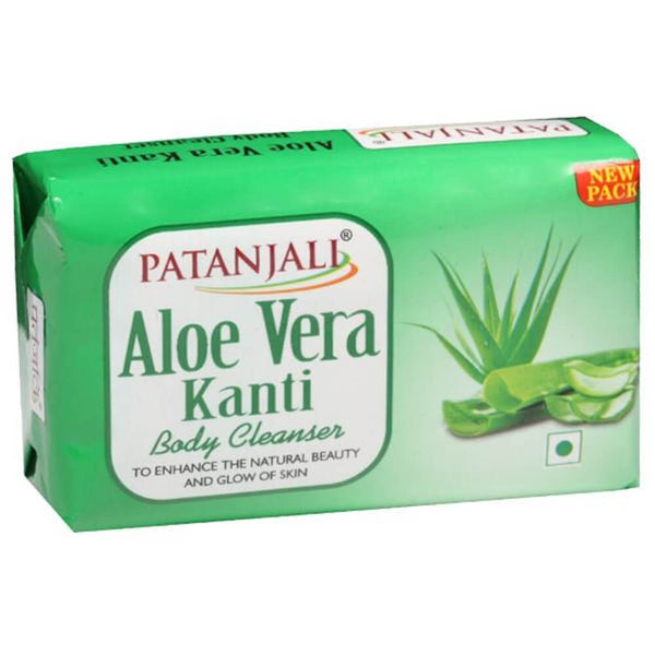 Patanjali Aloe Vera Kanti Body Cleanser 75Gm, 150Gm