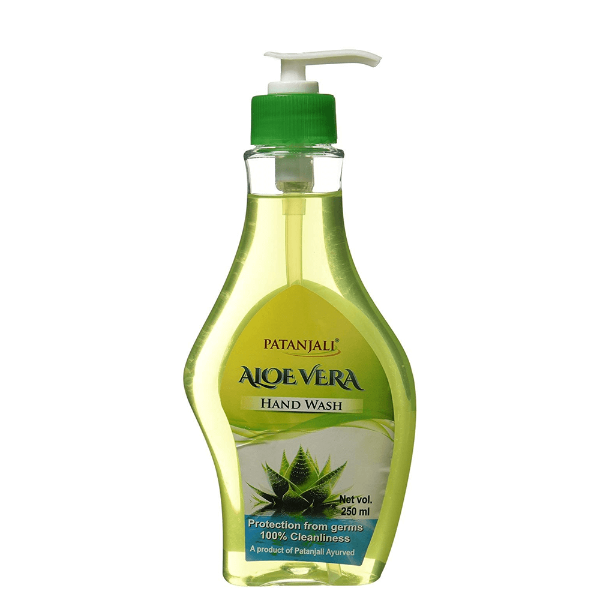 Patanjali Aloevera Hand Wash (Refill) 250 ML - Distacart
