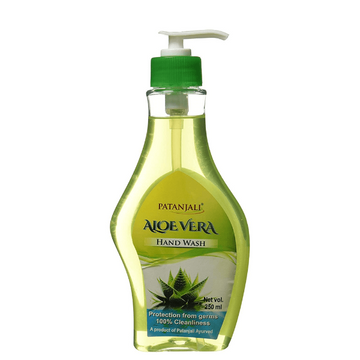 Patanjali Aloevera Hand Wash (Refill) 250 ML - Distacart