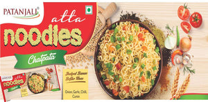 Patanjali Atta Noodles Chatpataa - Family Pack (Pack of 4) - Distacart