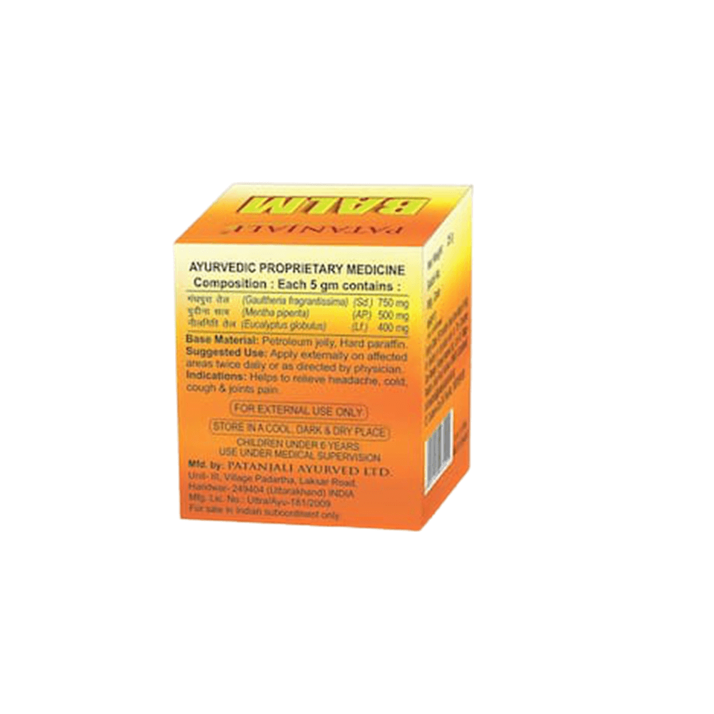 Patanjali Balm fast Relief