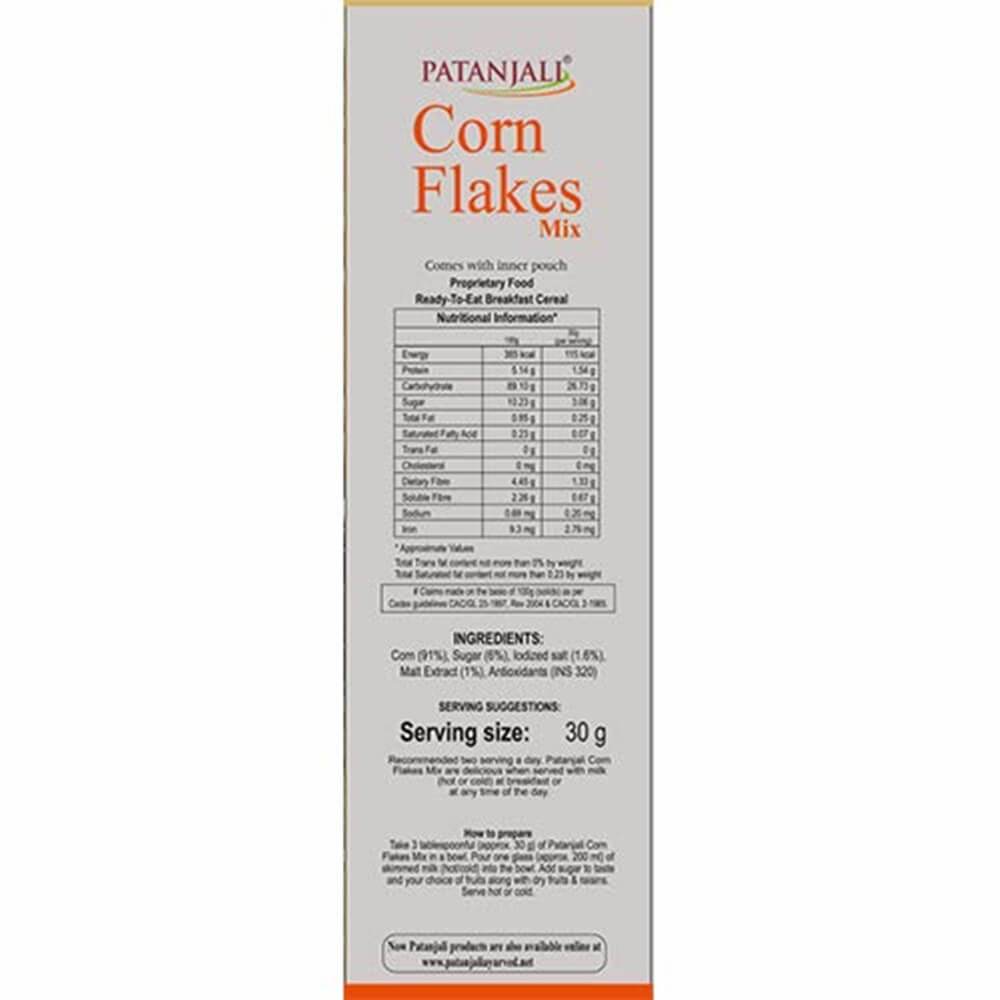 Patanjali Corn Flakes Mix - Distacart