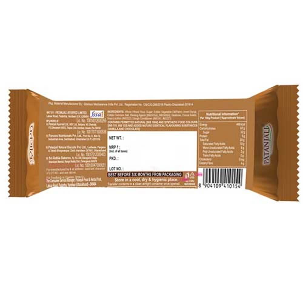 Patanjali Cream Feast Chocolate Biscuit (Pack of 10) - Distacart