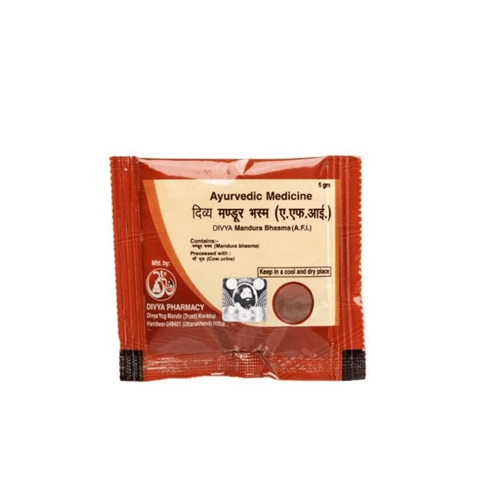 Patanjali Divya Mandura Bhasma (5 GM) - Distacart