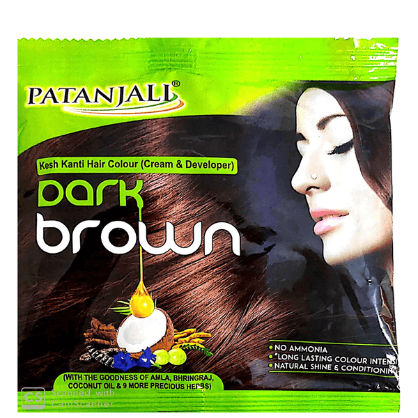 Patanjali Kesh Kanti Hair Colour (Cream & Developer) - 40 gram