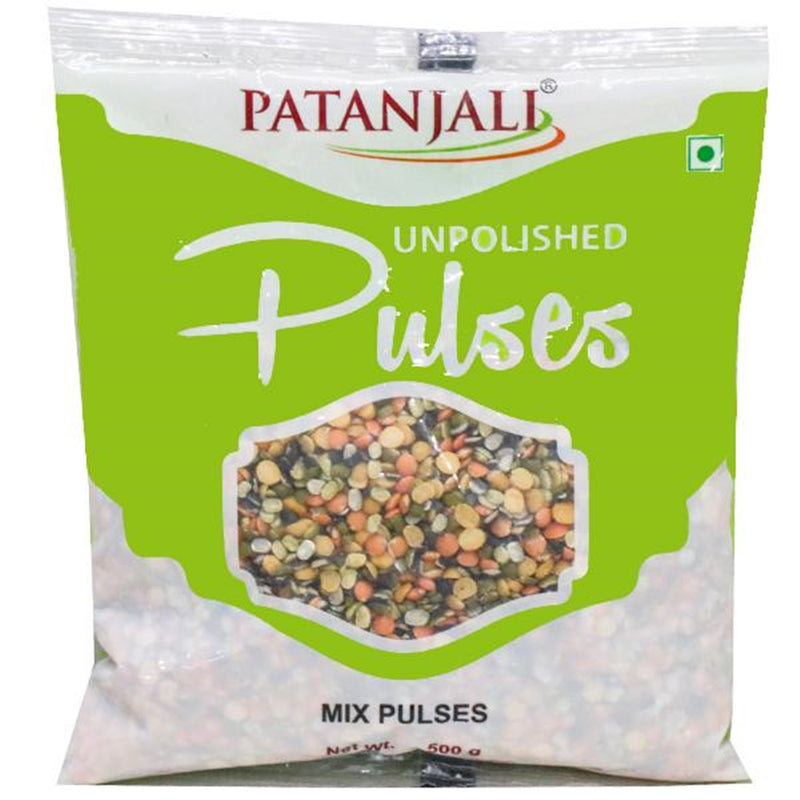 Patanjali Unpolished Mix Pulses (1 kg) - Distacart
