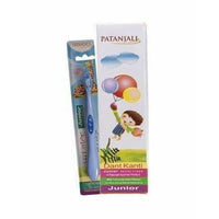 Thumbnail for Patanjali Oral Care Combo (Dant KantiJunior Dental Cream 100GM + Junior Tooth Brush) - Distacart
