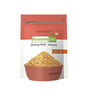 Patanjali Roasted Diet Quinoa Puff - Tomato and Masala Combo - Distacart