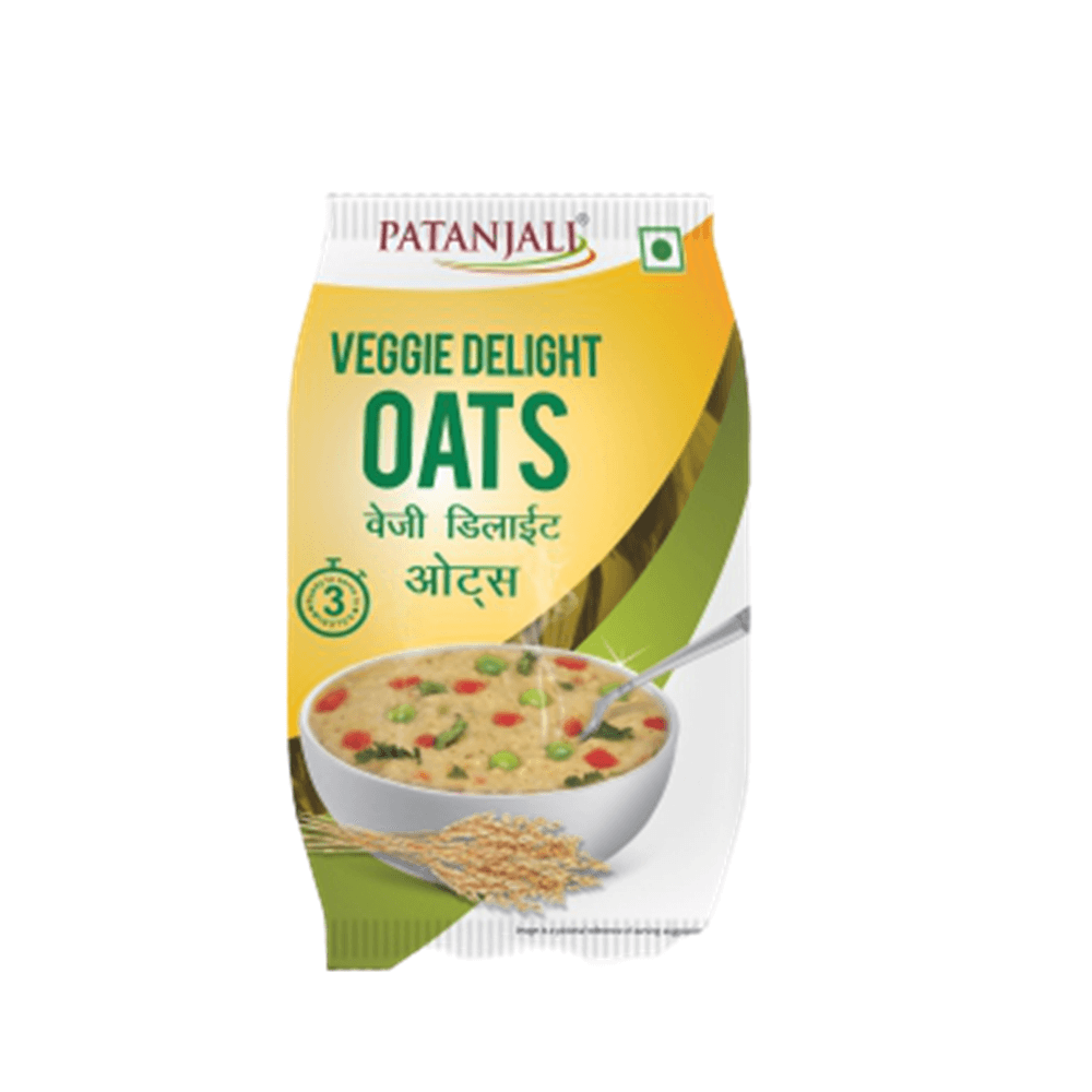 Patanjali Veggie Delight Oats (200 GM) - Distacart
