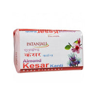 Thumbnail for Patanjali Almond Kesar Kanti Body Cleanser Soap (75 gms)