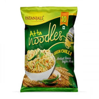 Thumbnail for Patanjali Atta Noodles Green Chilli ( Pack of 10) - Distacart