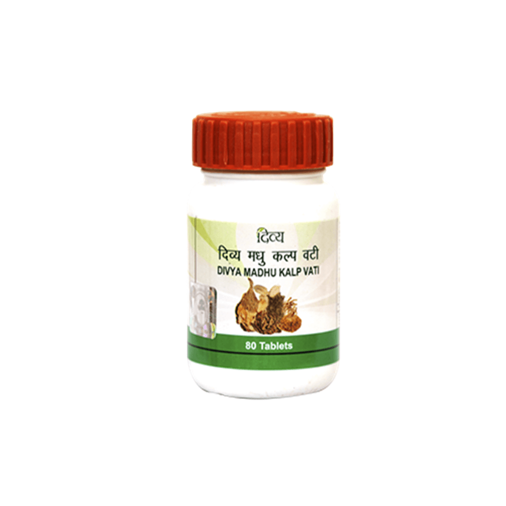 Patanjali Divya Madhu Kalp Vati (80 Tab) - Distacart