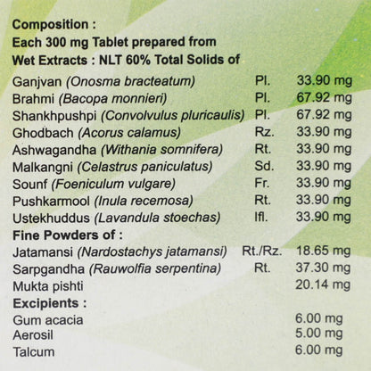 Patanjali Divya Mukta Vati Extra Power composition