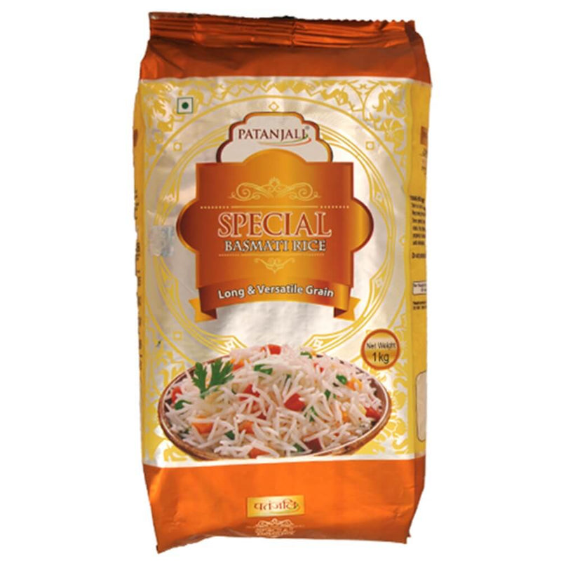 Patanjali Special Basmati Rice (1 kg) - Distacart