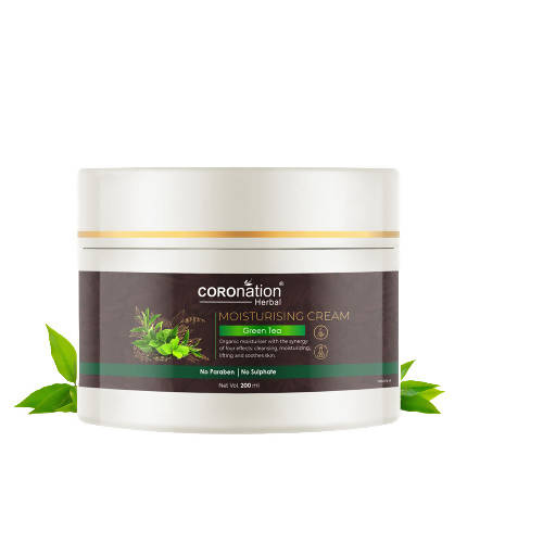 Coronation Herbal Fuji Matcha Green Tea Moisturizing Cream - Distacart