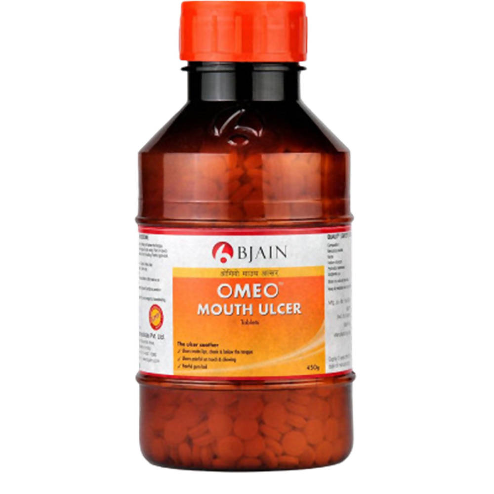 Bjain Homeopathy Omeo Mouth Ulcer Tablets - Distacart
